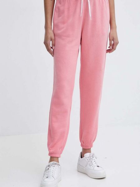 Pamut sport nadrág Polo Ralph Lauren rózsaszín