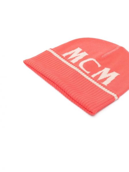 Mütze mit print Mcm rot