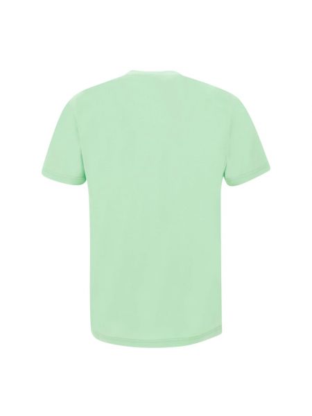 Camiseta de algodón de cuello redondo Belstaff verde
