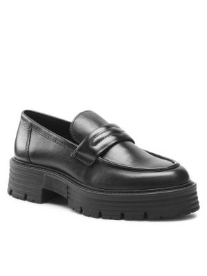 Loaferice Marco Tozzi crna
