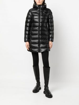 Kabát na zip s kapucí Blauer černý
