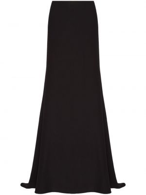 Hedvábné sukně Valentino Garavani černé