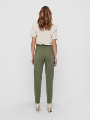 Pantaloni Jacqueline De Yong verde