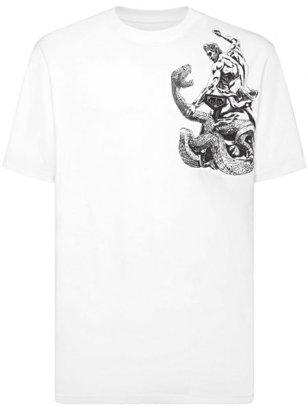 T-shirt Philipp Plein hvid