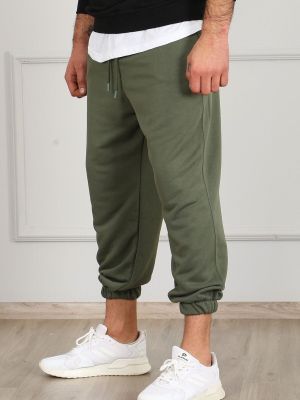 Sportovní kalhoty Madmext khaki