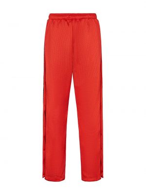 Pantalones de chándal de malla Fendi rojo
