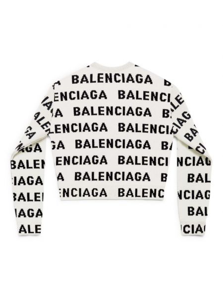 Sweter z okrągłym dekoltem Balenciaga