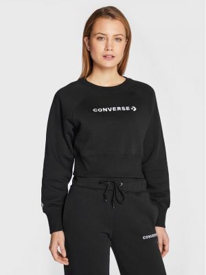 Sportinis džemperis Converse juoda