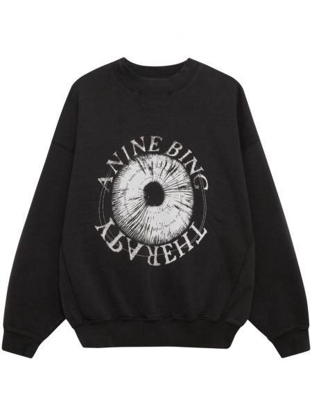 Памучен пуловер с принт Anine Bing