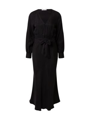 Midi šaty Edited čierna