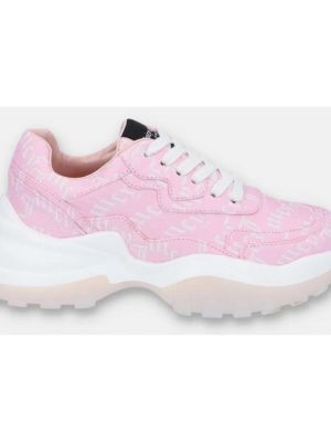 Fonott sneakers Juicy Couture rózsaszín