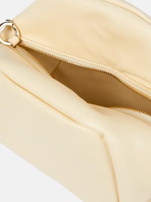 Kožna clutch torbica Loro Piana žuta