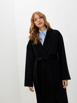 Демисезонное пальто Sabrina Scala черное