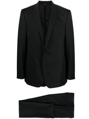 Ukrojena obleka Dolce & Gabbana črna