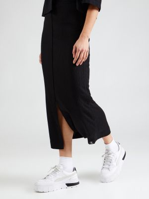 Džinsinis sijonas Calvin Klein Jeans juoda