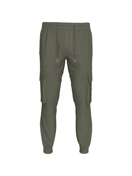 Spodnie sportowe Calvin Klein zielone