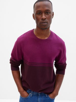Pletený sveter Gap fialová