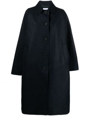 Vilnonis paltas Harris Wharf London mėlyna