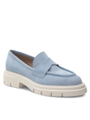 Loafers chunky Gino Rossi bleu