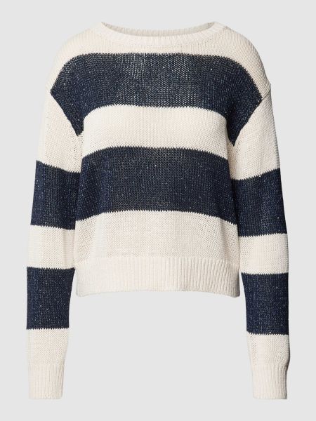 Dzianinowy sweter Luisa Cerano beżowy