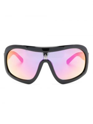 Okulary przeciwsłoneczne Moncler Eyewear czarne