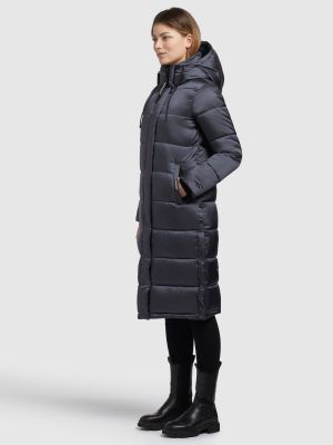 Saténový zimný kabát Khujo