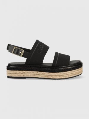 Sandale s platformom s punim potplatom Calvin Klein