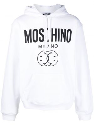 Hoodie Moschino vit