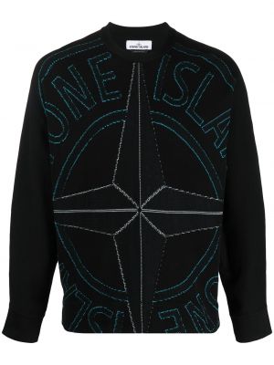 Sweatshirt Stone Island svart