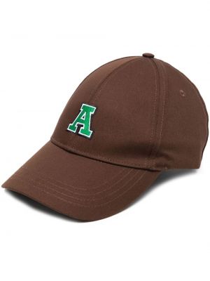 Brodert cap Axel Arigato brun