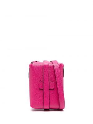 Чанта през рамо Valextra розово
