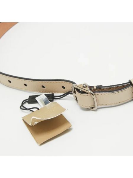 Cinturón de cuero Burberry Vintage