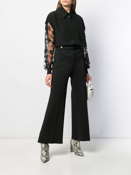 Hose ausgestellt Givenchy schwarz