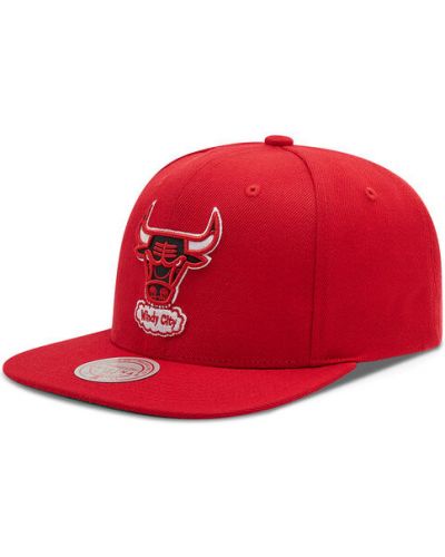 Casquette Mitchell & Ness rouge