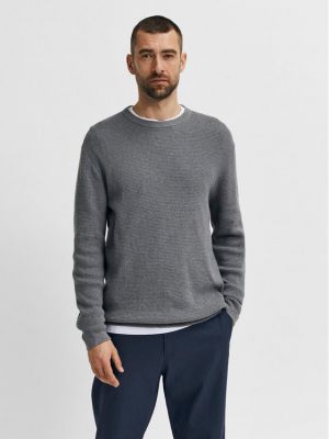 Džemper Selected Homme siva