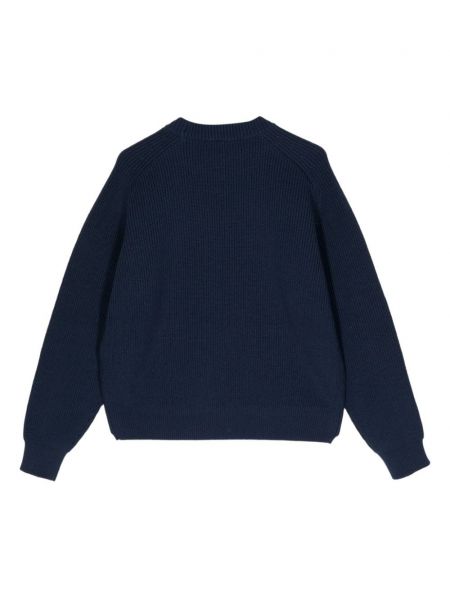 Sweter Maison Kitsune niebieski