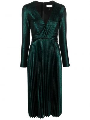 Sukienka midi plisowana Nissa zielona