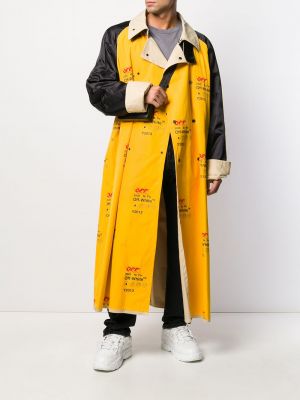 Oversize trencis Off-white
