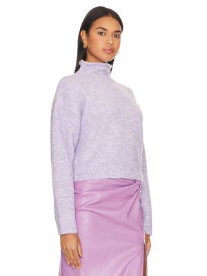 Jersey con lunares de tela jersey Line & Dot violeta