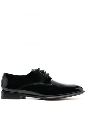 Pantofi oxford din piele Alexander Mcqueen negru