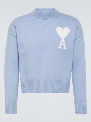 Вълнен пуловер Ami Paris