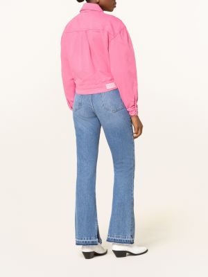 Kurtka jeansowa Fabienne Chapot różowa
