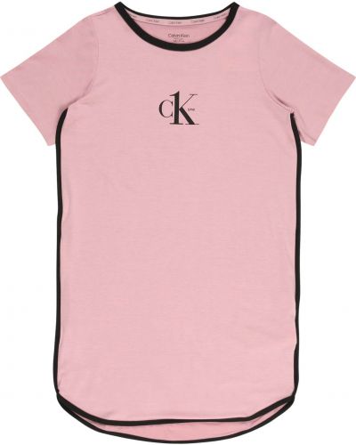 Calvin Klein Underwear Nočná košieľka  ružová / čierna