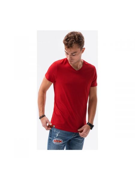 Tričko s krátkými rukávy Ombre červené