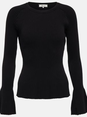 Jersey de punto de tela jersey Diane Von Furstenberg negro