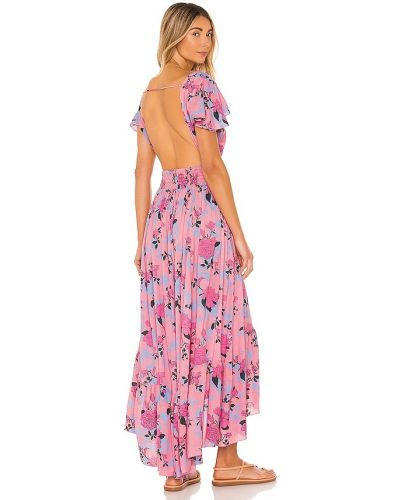 Maxi šaty Tiare Hawaii, růžová