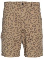 Shorts à imprimé léopard homme