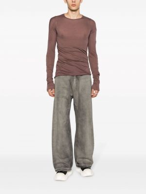 Jeansy relaxed fit Rick Owens Drkshdw szare