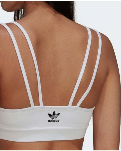 Podprsenka Adidas Originals biela