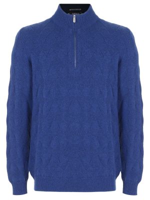 Кашемировый свитер Svevo синий